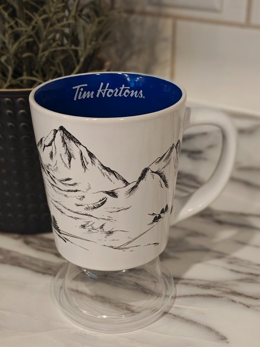 Tim Hortons 2018 Limited Edition Skis & Mountains 14 oz Mug